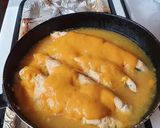Foto del paso 5 de la receta: Rollos de pechuga en salsa de mango habanero