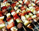 Foto del paso 6 de la receta: Brochetas de pollo y verduras