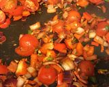 A picture of step 10 of Turkish stuffed aubergines with beef and tomatoes (Karniyarik) 🇹🇷.