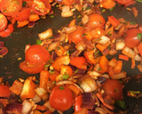 A picture of step 10 of Turkish stuffed aubergines with beef and tomatoes (Karniyarik) 🇹🇷.