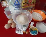 Foto langkah ke 1 dari resep Bolu lapis kukus.