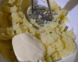 Une image de l'étape 2 de Bourek aux petit pois / pomme de terre / fromage.