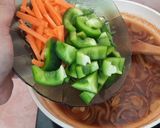Foto langkah ke 3 dari resep Ayam Paprika Saus Tiram.