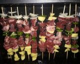Foto del paso 2 de la receta: Brochetas de Lomo Argentino con Arroz