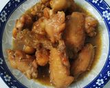 Hình bước làm 4 của món Gà kho xả ớt