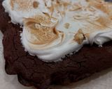 Foto del paso 4 de la receta Brownie de fresas con merengue
