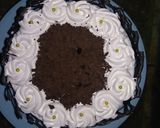 A picture of step 9 of Black froest cake.