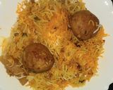 A picture of step 4 of Chicken Kofta Pulao.