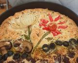Foto langkah ke 8 dari resep Focaccia garden.
