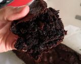 Une image de l'étape 7 de Cake au chocolat sans œufs et produits laitiers.
