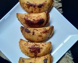 খেজুর গুর নারকেল এর পুর ভরা পুলি পিঠা রেসিপির ধাপ 5 ছবি