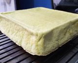 Foto langkah ke 5 dari resep Pandan Ogura Cake.