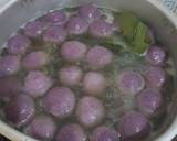 Klepon Ubi Ungu langkah memasak 4 foto