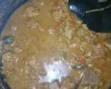 A picture of step 3 of Beef varattiyadhu.