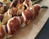 Une image de l'étape 5 de Asperges en feuilletée.