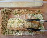 A picture of step 5 of Parmesan-Crusted White Fish C&G.