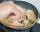 A picture of step 12 of Sankranti Special Kesar Til Mava Barfi Recipe.