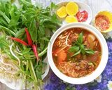 A picture of step 4 of Hu Tieu Bo Kho (Vietnamese Beef Stew Noodle Soup).