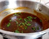 A picture of step 7 of Cabbage Manchurian Plate.
