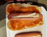 Tepsiben sült Hotdog 🌭 recept fázis 2 fotója