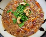 A picture of step 6 of Savory quinoa steel cut oat porridge *Instant Pot Max*.