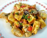 Foto langkah ke 6 dari resep Tahu Cabe Garam.