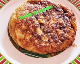 Foto del paso 7 de la receta: Tortilla de plátano con tortita de arroz