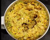 A picture of step 2 of Banana flower masala vada.