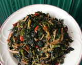 Foto langkah ke 6 dari resep Tumis daun pepaya teri.