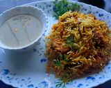 A picture of step 7 of Egg potatoes Biryani.