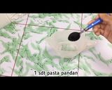 Foto langkah ke 1 dari resep Kue basah putu pandan.