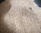 A picture of step 1 of Flaxseeds laddu.