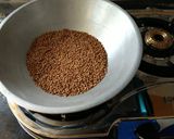 A picture of step 1 of Methi Masala मेथी का मसाला.