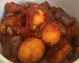 Foto langkah ke 5 dari resep Terong Balado Telur (tdk pedas).