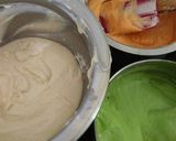 A picture of step 2 of Tricolour Cake.