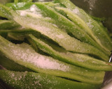 Foto del paso 1 de la receta: Canapé de champiñones sobre cama de mermelada de pimientos