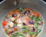 A picture of step 7 of Thinai (Foxtail Millet) Sambar Sadam.