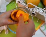 A picture of step 7 of Stuffed mango malai kulfi.