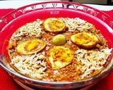 A picture of step 6 of Egg Lababdar.