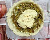 Foto del passaggio 8 della ricetta Torta sfoglia di carciofi e ricotta
