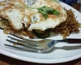 A picture of step 7 of Zucchini noodles with egg# unique noodles recipe.