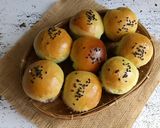 Foto langkah ke 18 dari resep Eggless Pandan Cup Bread.