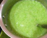 A picture of step 4 of Green Tapioca Pudding.