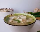 Foto langkah ke 5 dari resep Sup Tahu Putih.