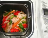 Foto del paso 3 de la receta: Fajitas de pollo Mex-Tex-Mex (Máquina de Pan)