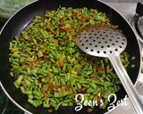 A picture of step 3 of Cowpeas or Long Beans Sabzi.