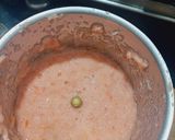 A picture of step 4 of Veg steamed Momos.