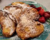 French toast szamócával, avagy a híres francia bundáskenyér 😍🍞🧇 recept fázis 4 fotója