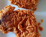 Foto langkah ke 10 dari resep Ayam Goreng KFC kw tanpa Telur dan Susu.
