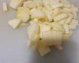 Foto del paso 1 de la receta: Spaghetti con manzana y champiñones